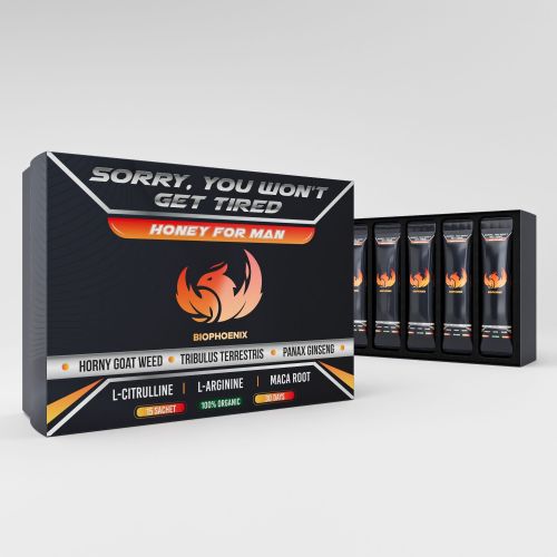 BIOPHOENIX TESTOSTERONE HONEY | Testosterone Booster | Testosterone Supplement for Men | Maca Root, Ginseng, Horny Goat Weed BIOPHOENIX TESTOSTERONE HONEY | Testosterone Booster | Testosterone Supplement for Men | Maca Root, Ginseng, Horny Goat Weed